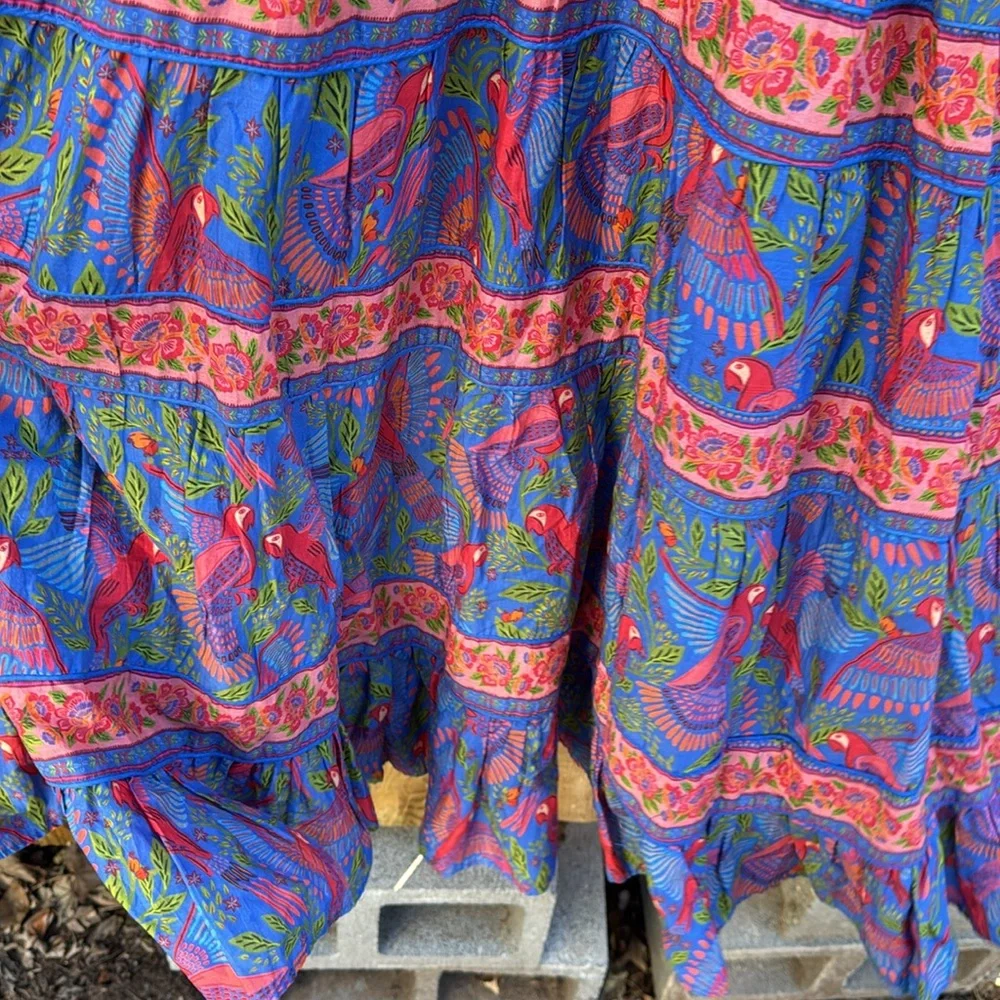 FARM Rio Colorful Patterned Midi Dress - Picture 8 of 10
